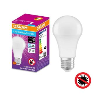 LED Antibakteriális izzó A75 E27/10W/230V 6500K - Osram 4058075560772 kép