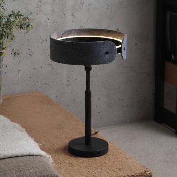 OSRAM LED asztali lámpa Decor Curve Felt, szürke, filc, 3000 K kép