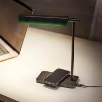 OSRAM LED asztali lámpa Office Line Desk Roof fekete, CCT, dimmelhető kép