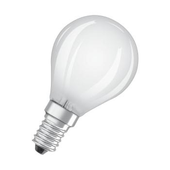 OSRAM LED csepp lámpa E14 5.9W 840 matt fényerősségű, fényerőszabályozható kép