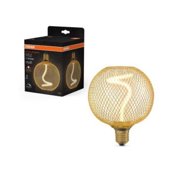LED Dimmelhető izzó DECOR FILAMENT G125 E27/3,5W/230V 1800K arany - Osram 4058075840201 kép