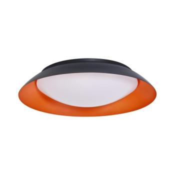 Osram - LED dimmelhető mennyezeti lámpa ORBIS PLATE LED/45W/230V átm. 48 cm narancssárga/fekete 4099854450006 kép