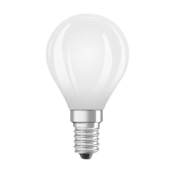 OSRAM LED izzó csepp E14 1.2W matt 2700K 255lm kép
