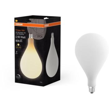 OSRAM LED izzó, matt, E27, 7,3 W, VINTAGE BIG GRAPE, meleg fehér kép