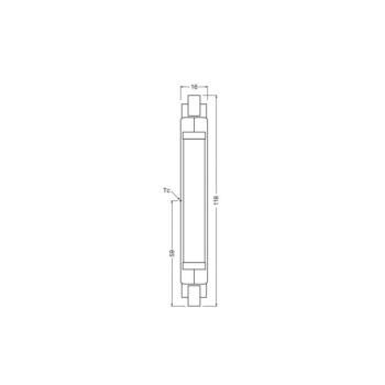 OSRAM LED izzó rúd R7s 117,6 mm 8W 827 Slim Line kép