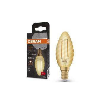 LED Izzó VINTAGE E14/1,5W/230V 2400K - Osram 4099854091513 kép