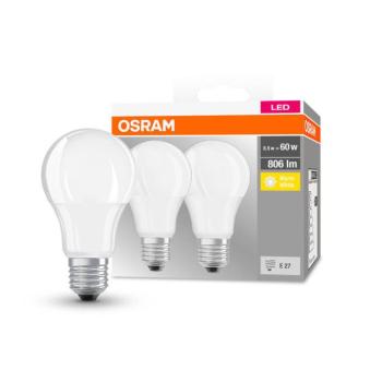 OSRAM LED izzó Classic E27 8W 2700K 806lm 2 db kép