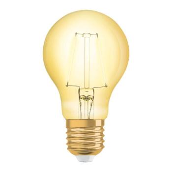 OSRAM LED lámpa E27 2,5W 1906 ClassicA 2400K arany kép
