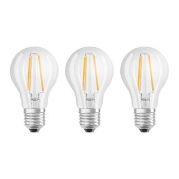 OSRAM LED lámpa E27 Classic 840 6,5 W átlátszó 3db kép