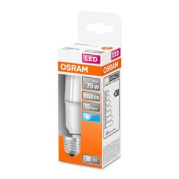 OSRAM LED lámpa Star Stick E27 9.5W 4,000K matt kép