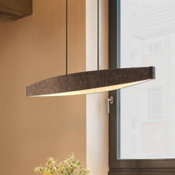 OSRAM LED lógó lámpa Decor Flat Felt, szürke, filc, 3000 K kép
