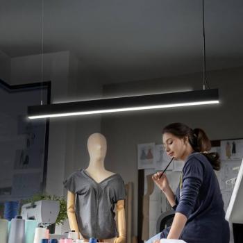 OSRAM LED lógó lámpa Office line Cuboid fekete 4000 K dimmelhető kép