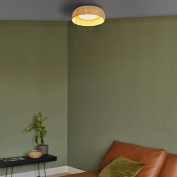 OSRAM LED mennyezeti lámpa Decor Bamboo Paper, Ø 40 cm, bambusz kép