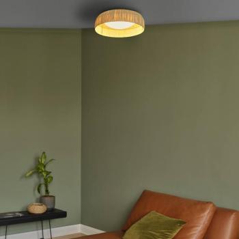 OSRAM LED mennyezeti lámpa Decor Bamboo Paper, Ø 50 cm, bambusz kép