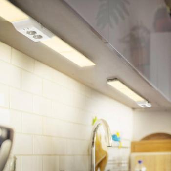 OSRAM LED pult alatti lámpa Fehér 3000 K dimmelhető aljzatok kép