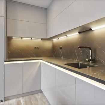 OSRAM LED pult alatti lámpa Linear Angle, fekete, érzékelő, 35 cm kép