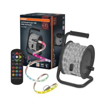 Osram - LED RGB Dimmelhető kültéri szalag FLEX 10 m LED/70W/230V IP65 + távirányító 4099854775871 kép