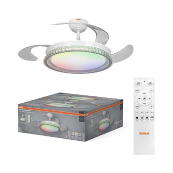 Osram - LED RGB fényerőszabályozható lámpatest látorral CIERZO LED/35W/230V 3000-6500K + távirányító 4058075857872 kép