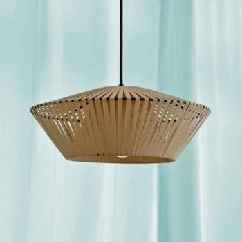 OSRAM lógó lámpa Decor csík Ø 40,5 cm, bézs, textil, E27 kép