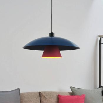 OSRAM lógó lámpa Decor Flying Mushroom kék/rózsaszín, acél, E27 kép