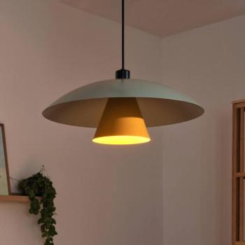 OSRAM lógó lámpa Decor Flying Mushroom zöld/sárga, acél, E27 kép
