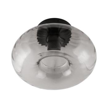 Osram - Mennyezeti lámpa DECOR SMOKE 1x E27/12W/230V átm. 28 cm fekete/füstszürke 4058075850026 kép