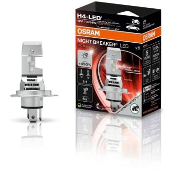 Osram Night Breaker LED Speed H4 +450%, Design 1:1, 1 db kép
