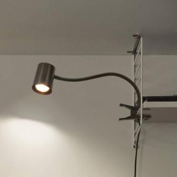 OSRAM Office Line Desk trapéz alakú csíptetős lámpa, fekete kép