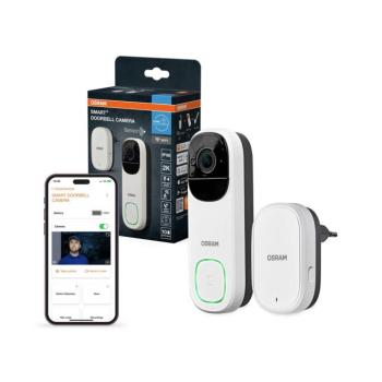 Osram - Okos 2K videócsengő SMART+ 230V IP66 Wi-Fi érzékelővel 4058075850613 kép
