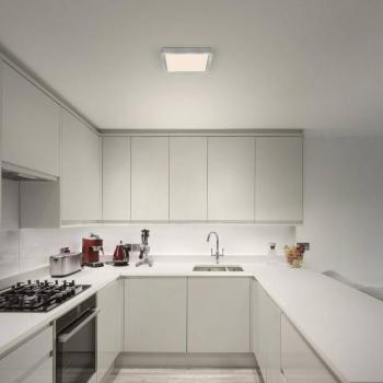 OSRAM ORBIS QUICKFIX LED mennyezeti lámpa, 32x32 cm, ezüst, clickdim kép