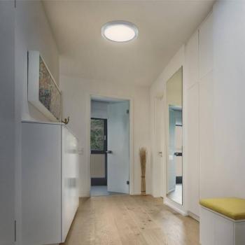 OSRAM ORBIS QUICKFIX LED mennyezeti lámpa, Ø 32 cm, ezüst, clickdim kép
