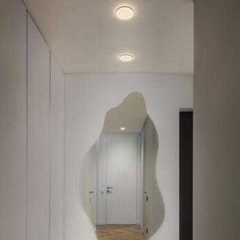 OSRAM SLIM LED beépíthető lámpa, Ø 12 cm, fehér, fém, 3 000 K kép