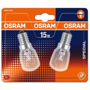 OSRAM SPC.T26/57 Átlátszó sütőizzó, E14, 15 W, 300°C, 2 db kép