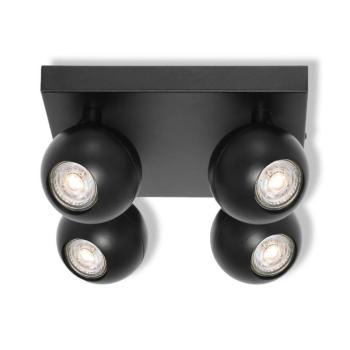 Osram - SPOT SPHERAL 4xGU10/6W/230V fekete spotlámpa 4099854588464 kép