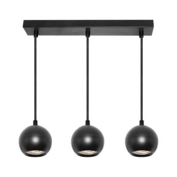 Osram - SPOT SPHERAL kábeles függőlámpa 3xGU10/6W/230V fekete 4099854588549 kép