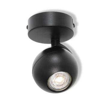 Osram - SPOT SPHERAL spotlámpa 1xGU10/6W/230V fekete 4099854588402 kép