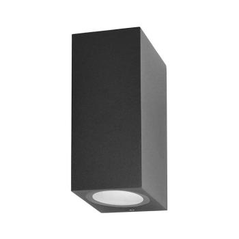 OWL-2198-1SQ kültéri fali lámpa GENTA 2xGU10/40W/230V IP54 15 cm OWL-2198-1SQ kép