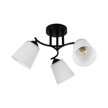 PAFOS felületre szerelhető csillár 3xE27/15W/230V, fekete ML2257 kép