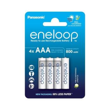 Pana - 4 db Tölthető elem AAA Eneloop 800 mAh 35056705 kép