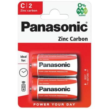 Panasonic Féltartós Baby elem C (R14) BL/2 kép