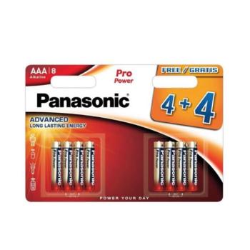 Panasonic Pro Power Alkáli Mikro Elem AAA (LR3) BL/8 kép