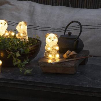 Panda LED világító figura, 5 darabos fényfüzér kép