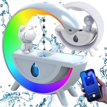 Párásító színes háttérvilágítással, Bluetooth hangszóróval kép