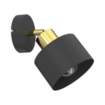 PARKLA fali spotlámpa 1xE27/15W/230V fekete/arany 8779