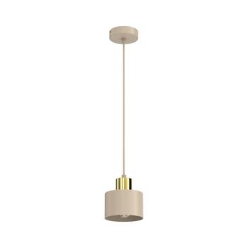 PARKLA kábelen függesztett lámpa 1xE27/15W/230V, bézs/arany 8794A kép