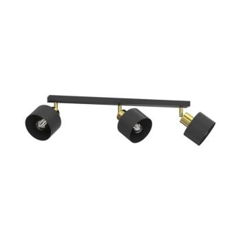 PARKLA spotlámpa 3xE27/15W/230V fekete 8781A kép