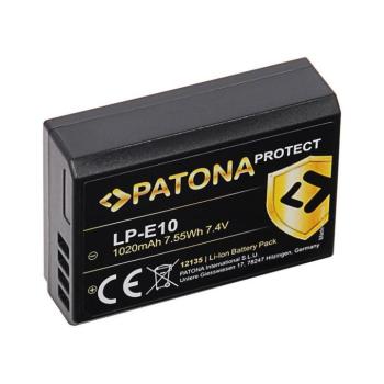 PATONA - Akkumulátor Canon LP-E10 1020mAh Li-Ion Protect PT12135 kép