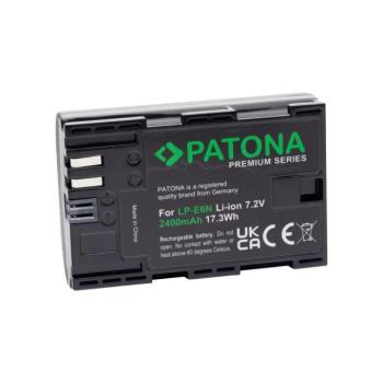 PATONA - Akkumulátor Canon LP-E6N 2400mAh Li-Ion Premium 80D PT1259 kép