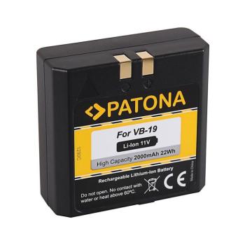 PATONA - Akkumulátor GODOX VB18/VB19 2000mAh Li-Ion 11V PT1290 kép