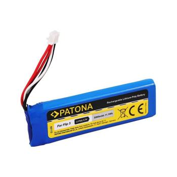 PATONA - Akkumulátor JBL Flip 3 3000mAh 3,7V Li-Pol PT6511 kép
